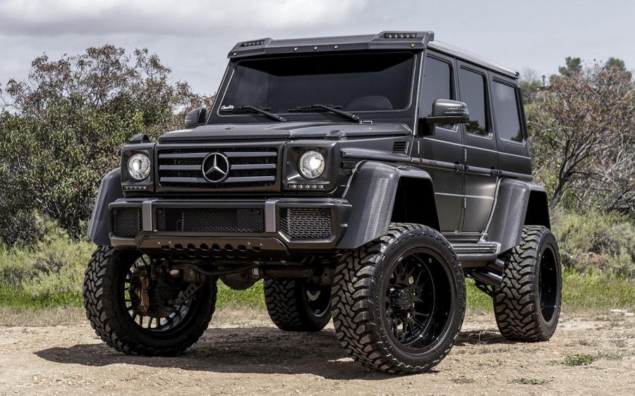 Mercedes-Benz G550 4x4&sup2; by GSquared Design on Forgiato Wheels (Fratello-T) '2018